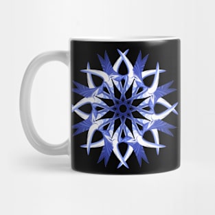 Blue mandala Mug